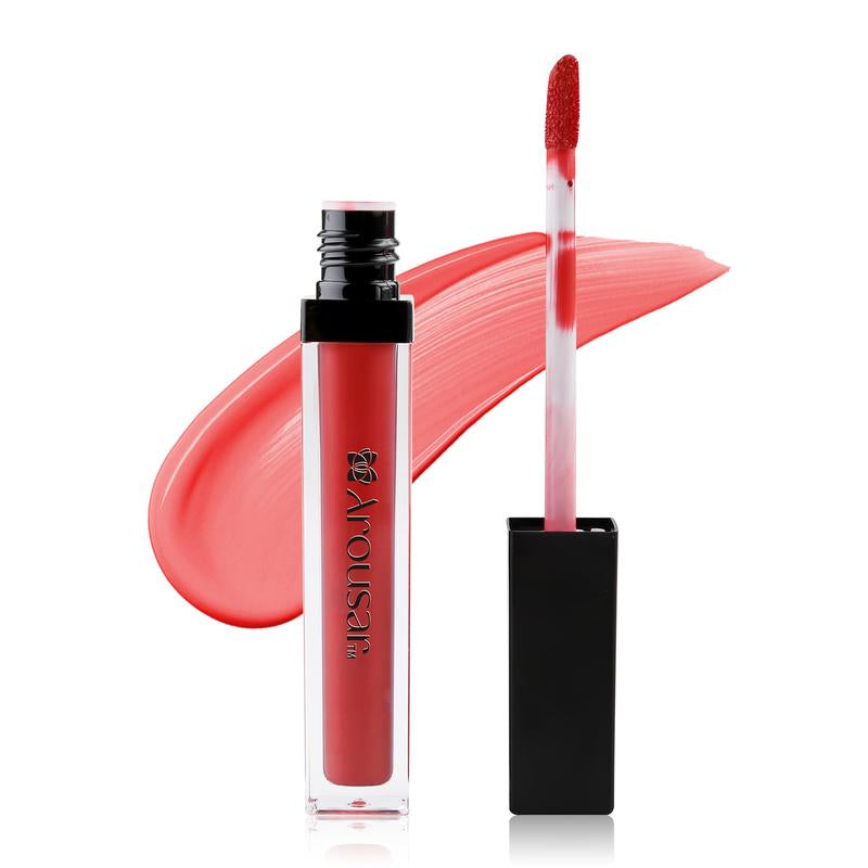 Arousar Matte Ink Liquid Lipstick, Natural Gloss Finish with Moisturizing Texture, Long Lasting Rich Lip Colors, Waterproof and Smudge Proof